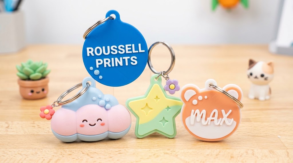 Custom Keychains & nfc tag; Bag Tags