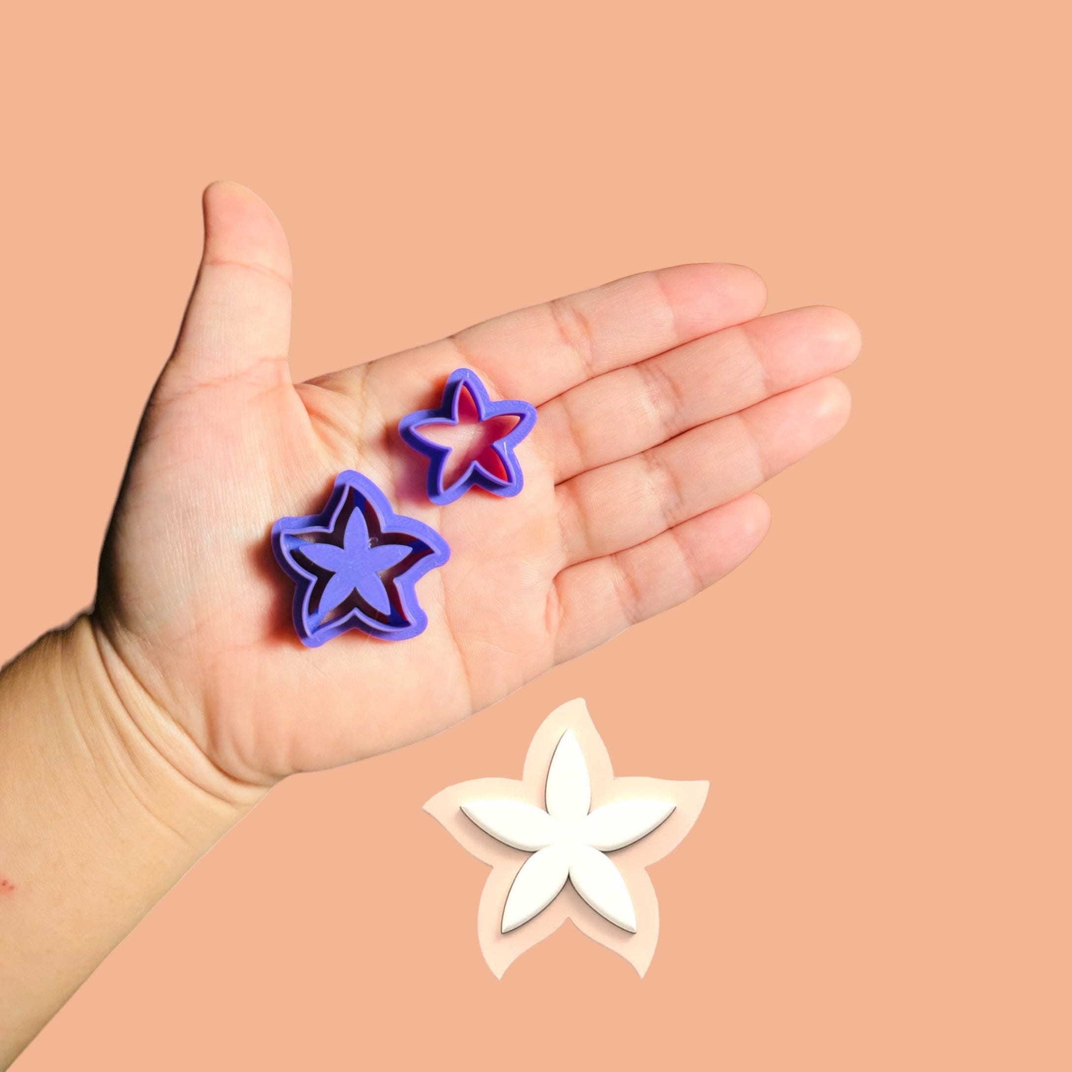 Starfish Clay Cutter: Polymer Clay, Summer Theme