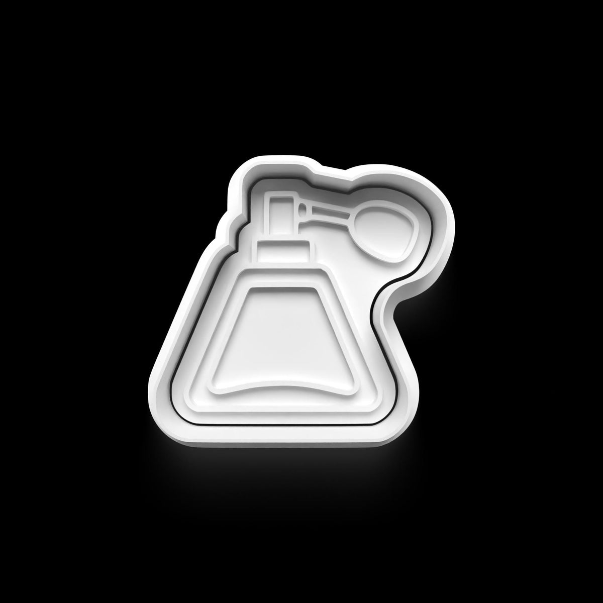 Perfume Theme: 3D Printed Fondant, Clay Cutter Cookie cutter