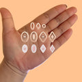 Art Deco Earring Pack with Precious Stones B Polymer clay cutter