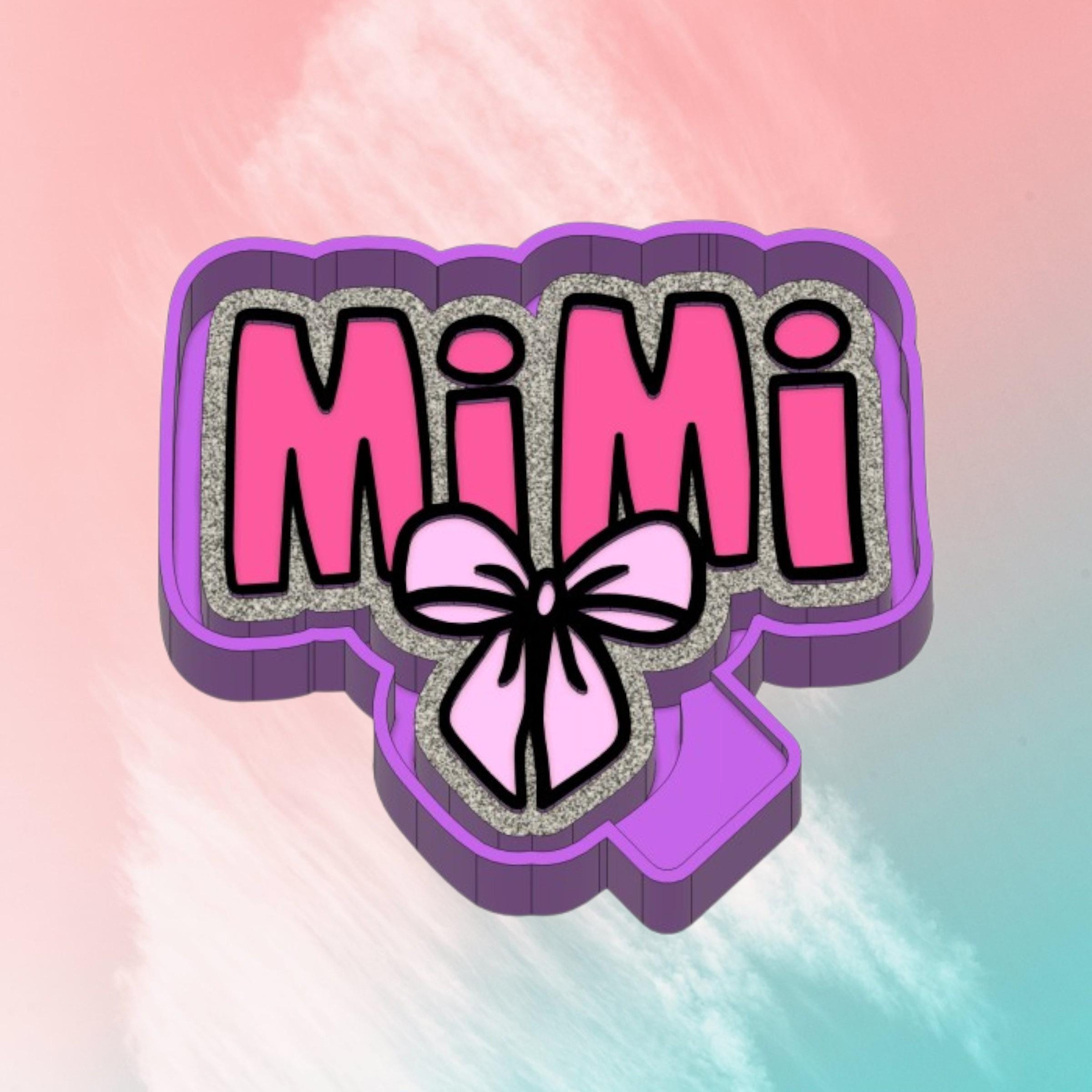 MIMI with bow Freshie Silicon Mold / Molder