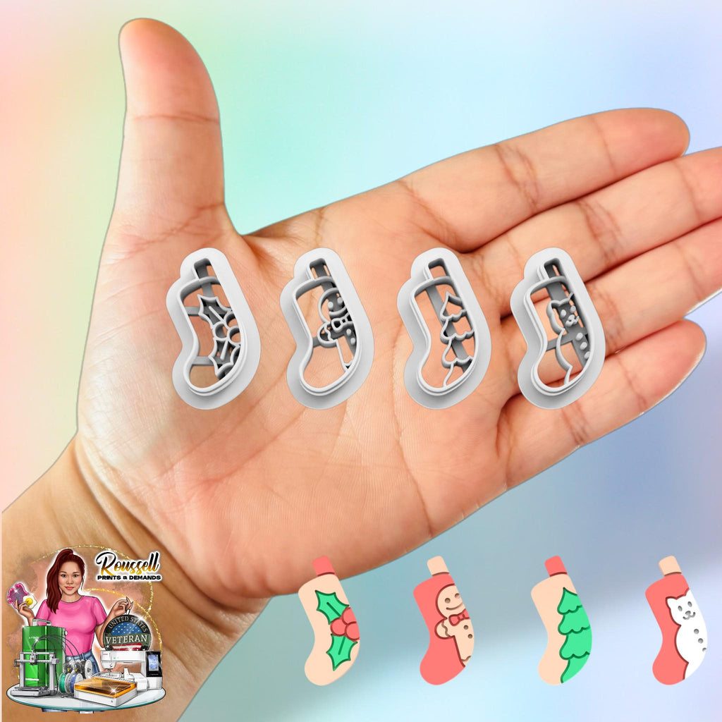Christmas Socks Pack Christmas Cutters Clay Cutter