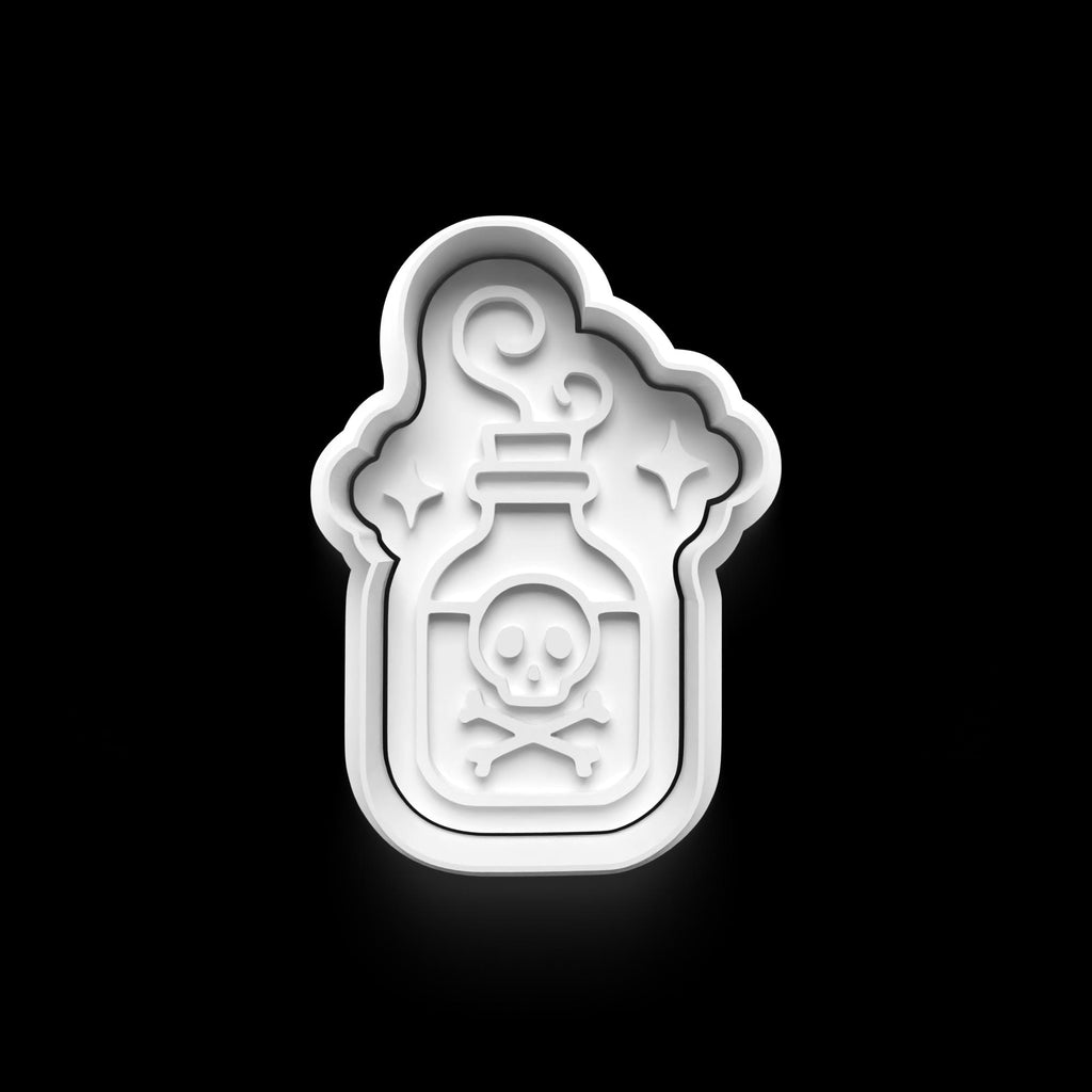 Halloween Cookie Cutter: 3D Printed Fondant & Clay Cutter