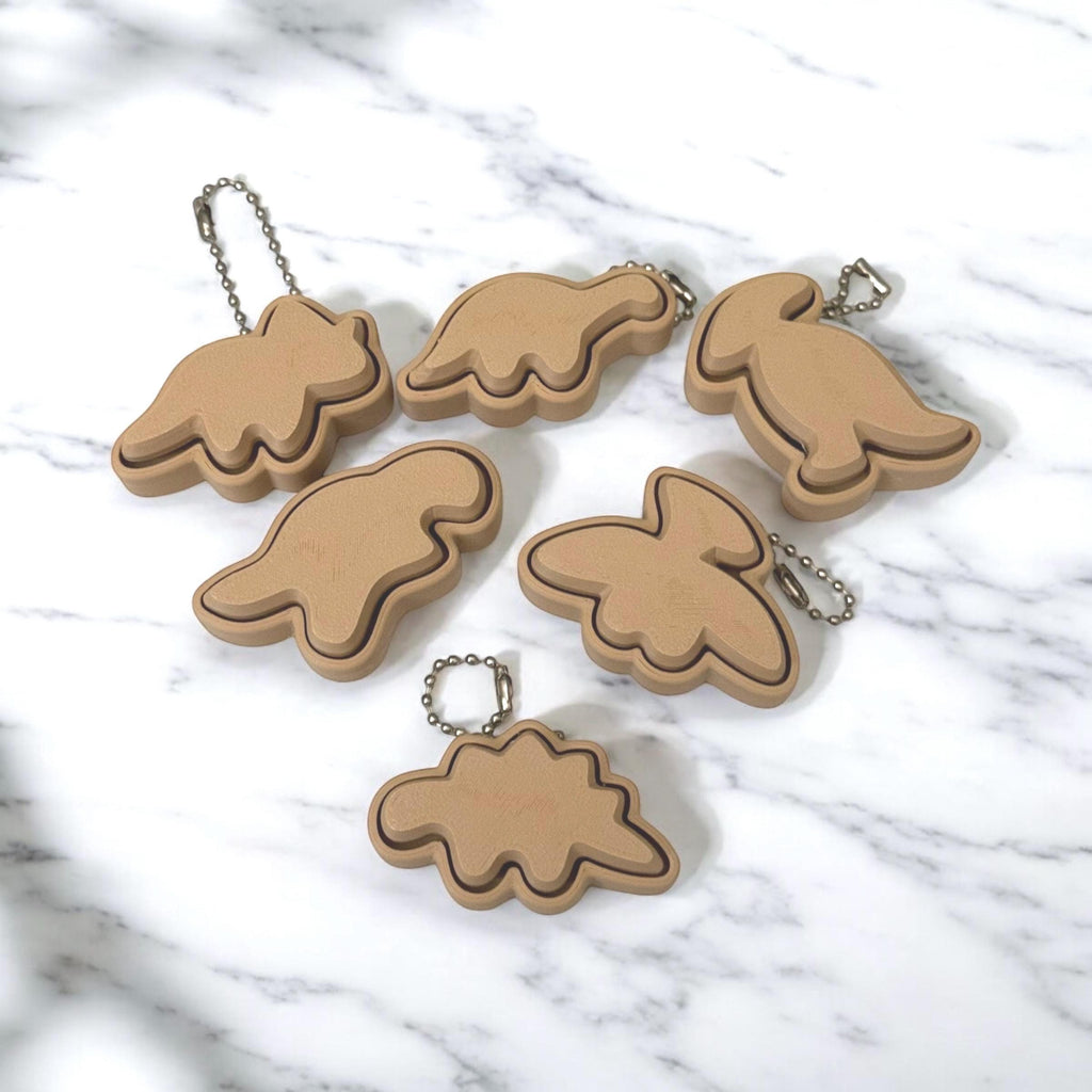 Dino Nugget Fidget Clicker | Clickers keychain