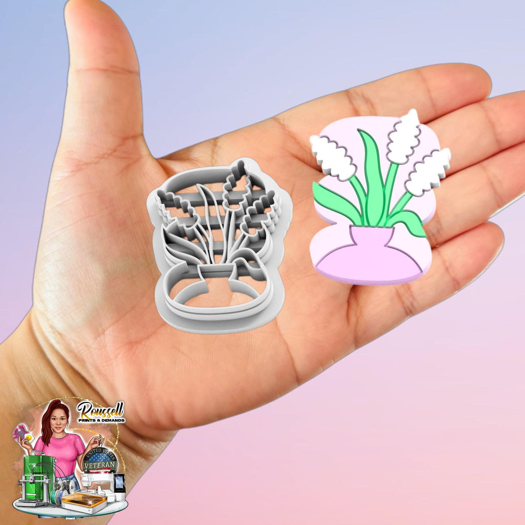 Flowers in a Vase Frame B 3d printed
