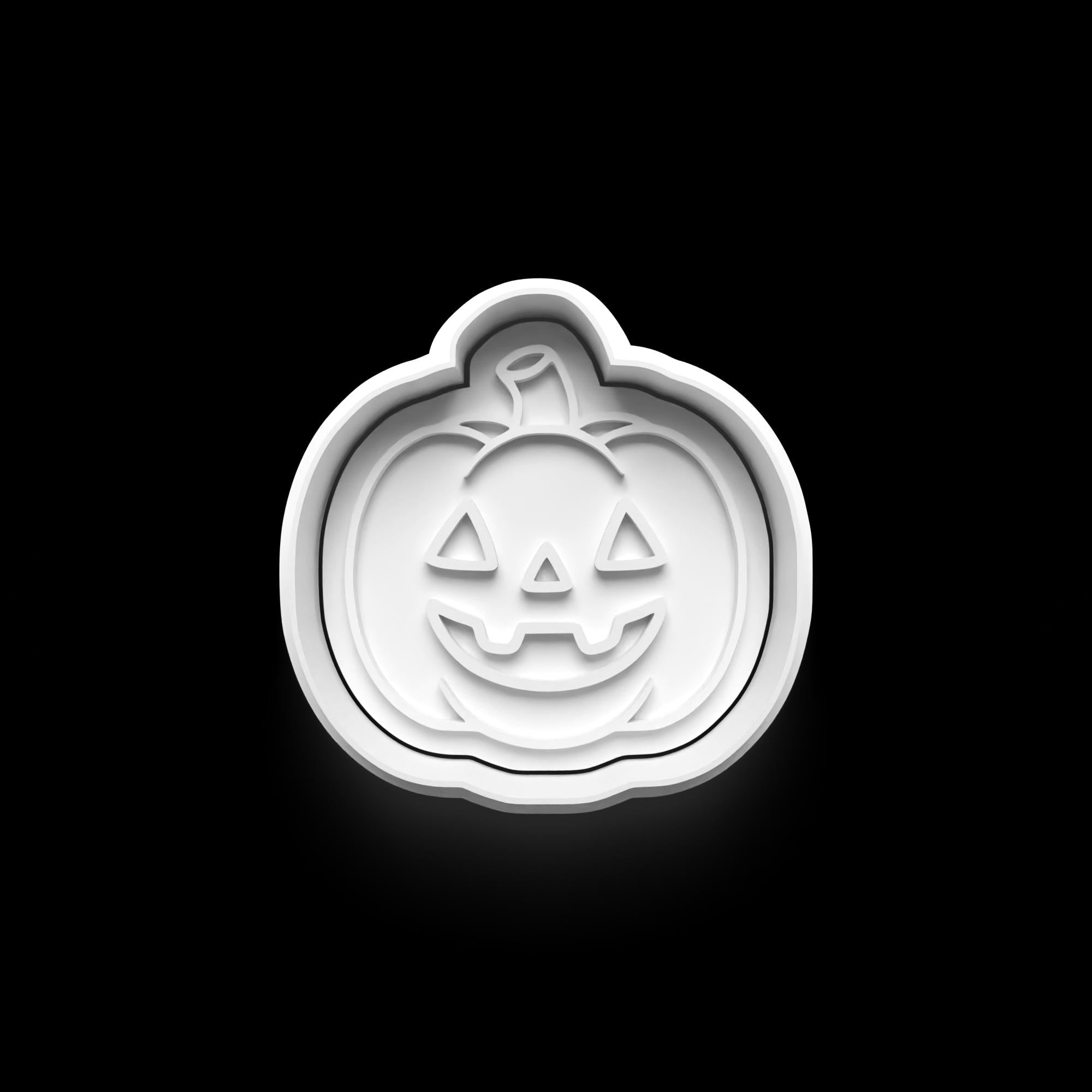Halloween Cookie Cutter: Treat or Trick Theme, 3D Printed