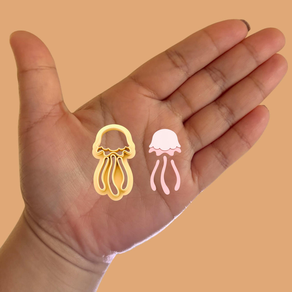 Jellyfish Set Summer Clay Cutters
