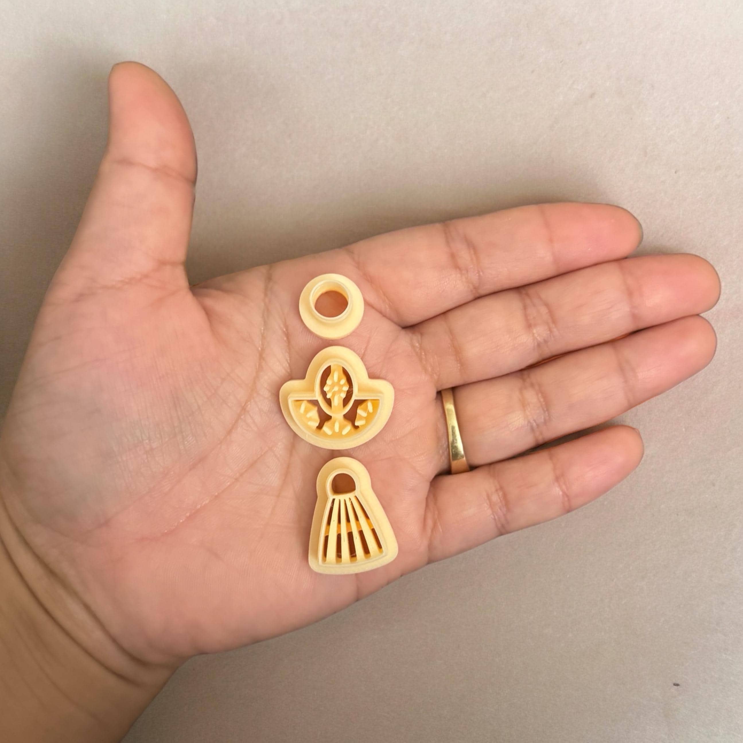 Ceramic Azulejo-Style Earring V