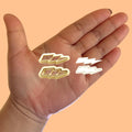 Barrettes Lightning Polymer clay cutter