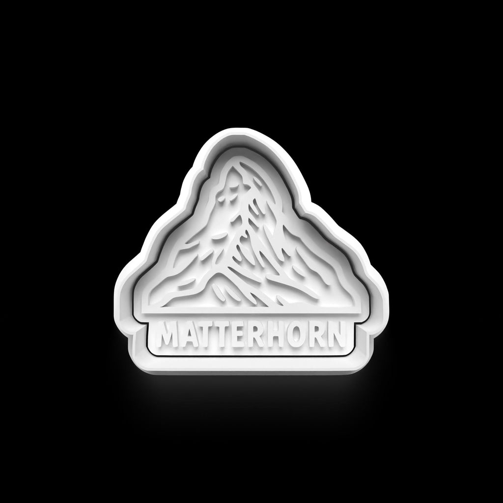 Mountain Cookie Cutter: 3D Printed Fondant & Clay Cutter