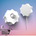 Spider web theme Cake pop mold 3d printed