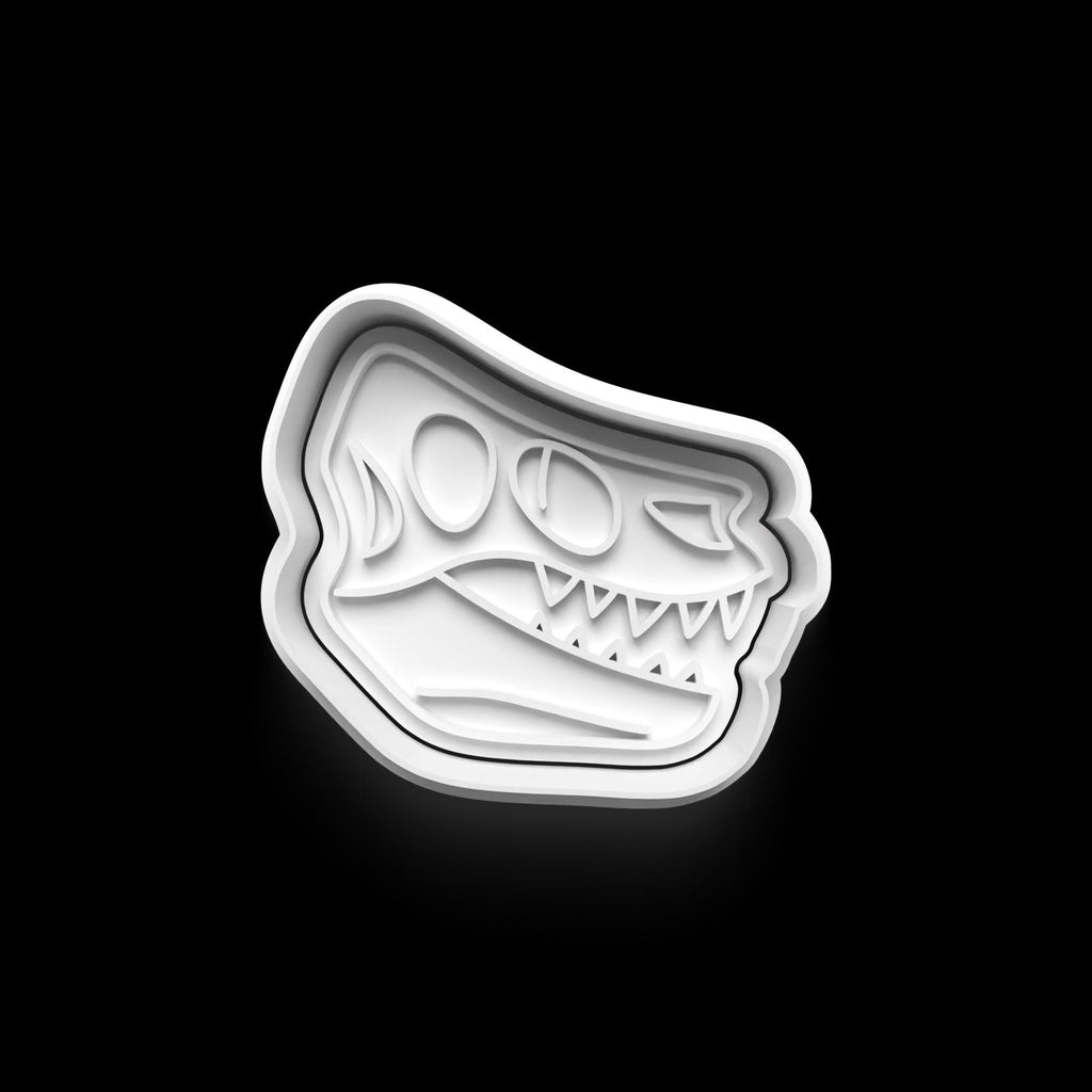 Dino Cookie Cutter: 3D Printed Fondant & Clay Cutter