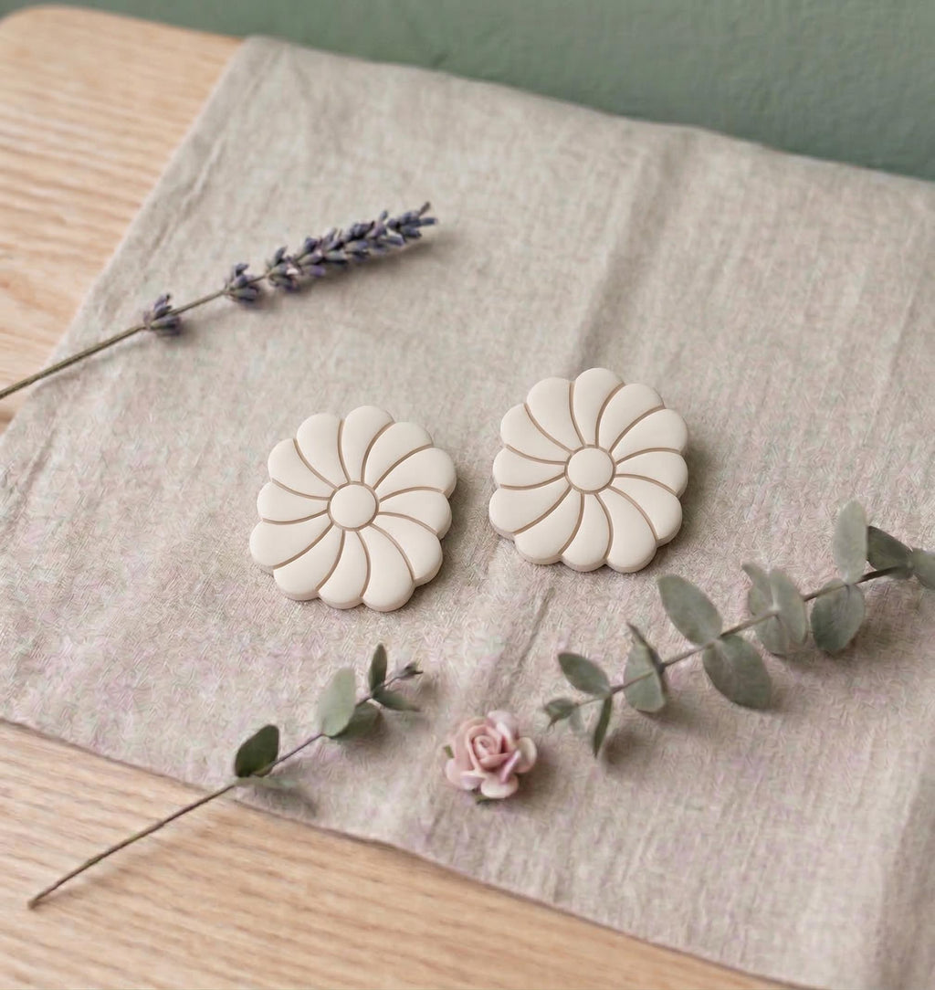 Square flower Cutter Clay Cutters