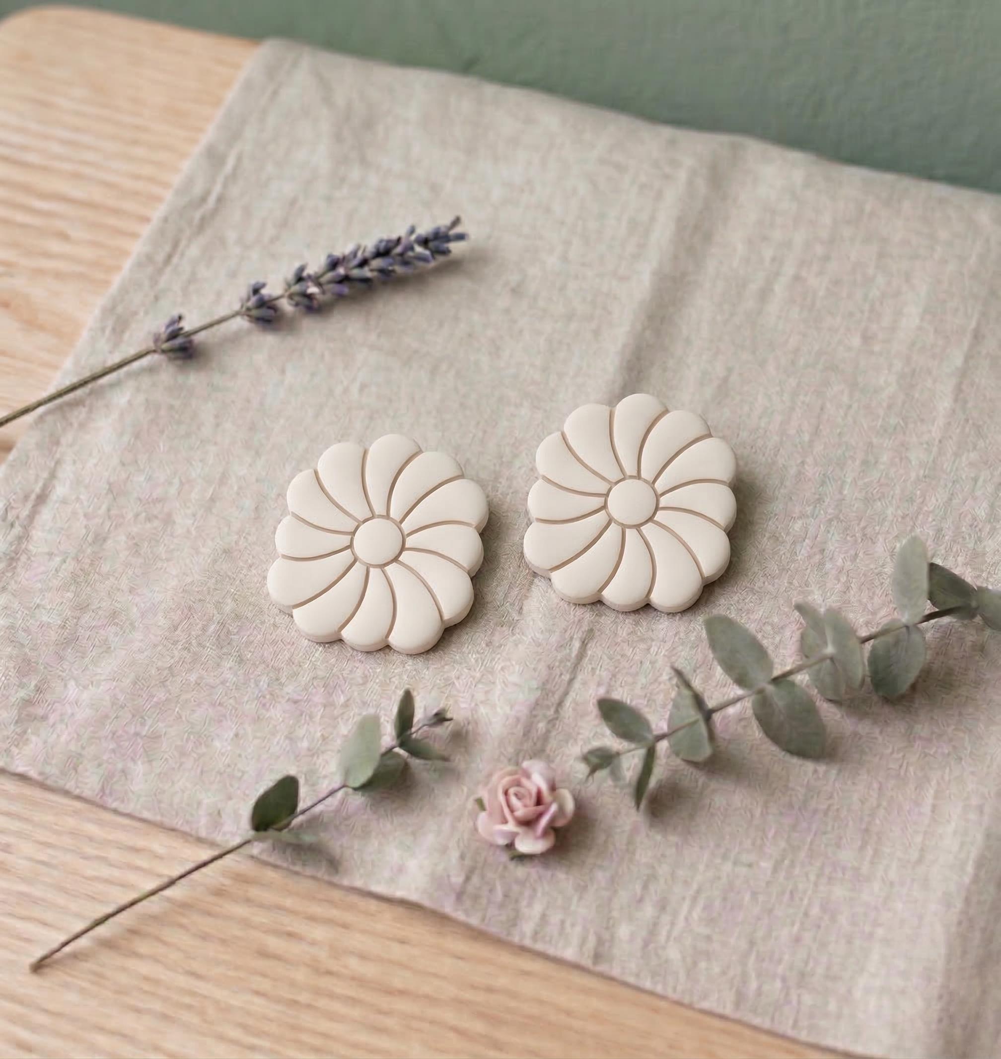 Square flower Cutter Clay Cutters