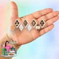 Rhombus Monsters Pack Clay Cutters 3D printed Cutters