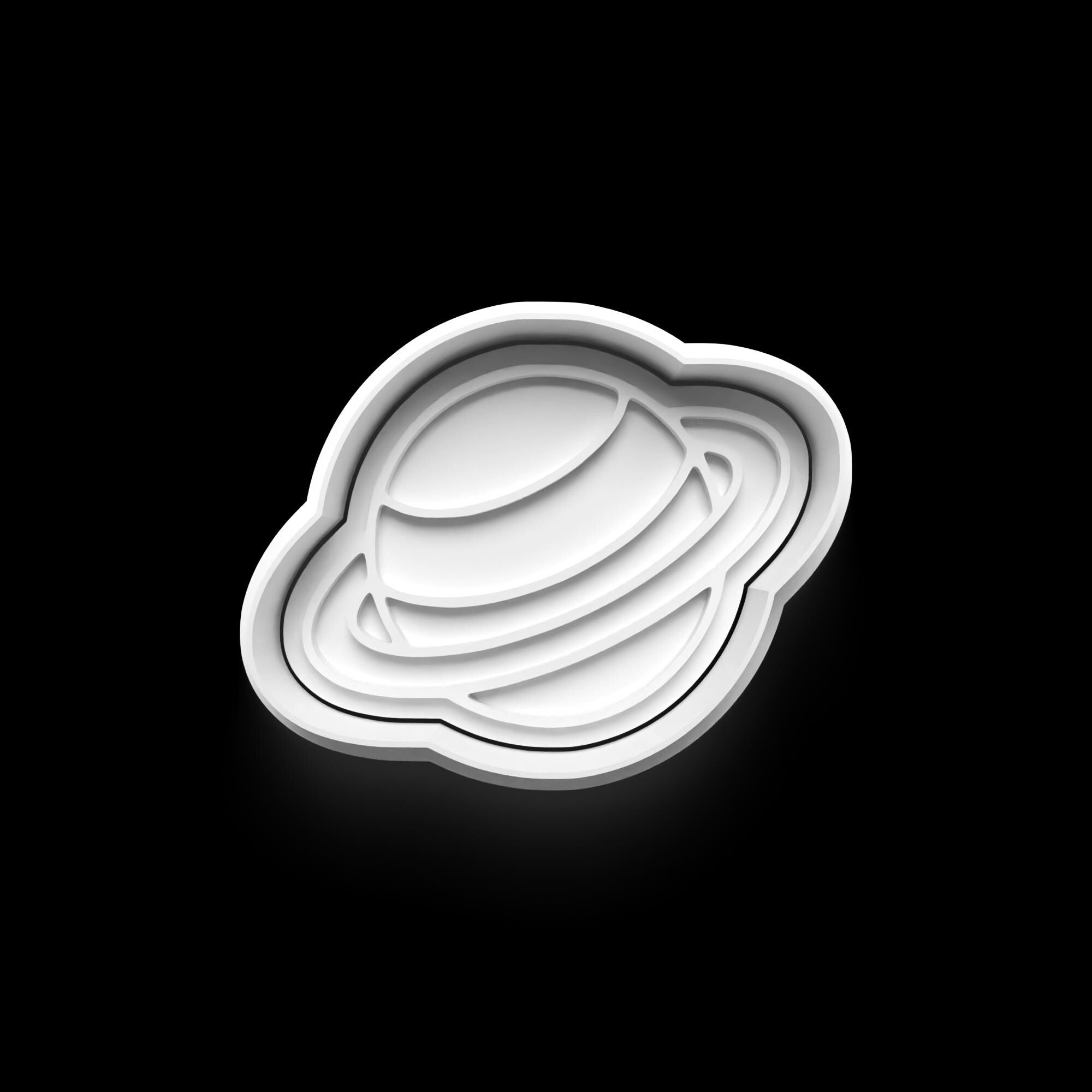 Space Theme Cookie Cutter Set: 3D Printed Fondant Cutter
