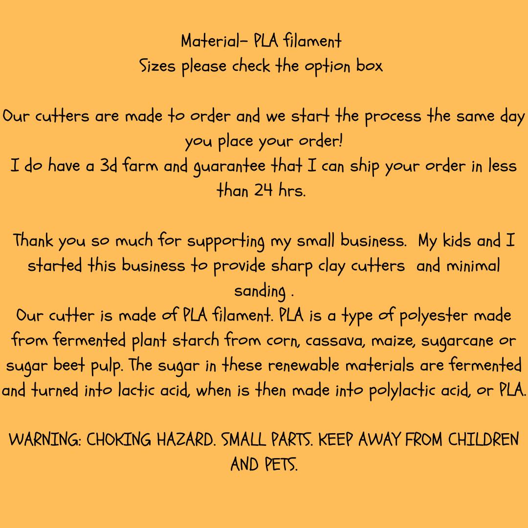 Cat with lights Christmas Clay Cutter 3d printed