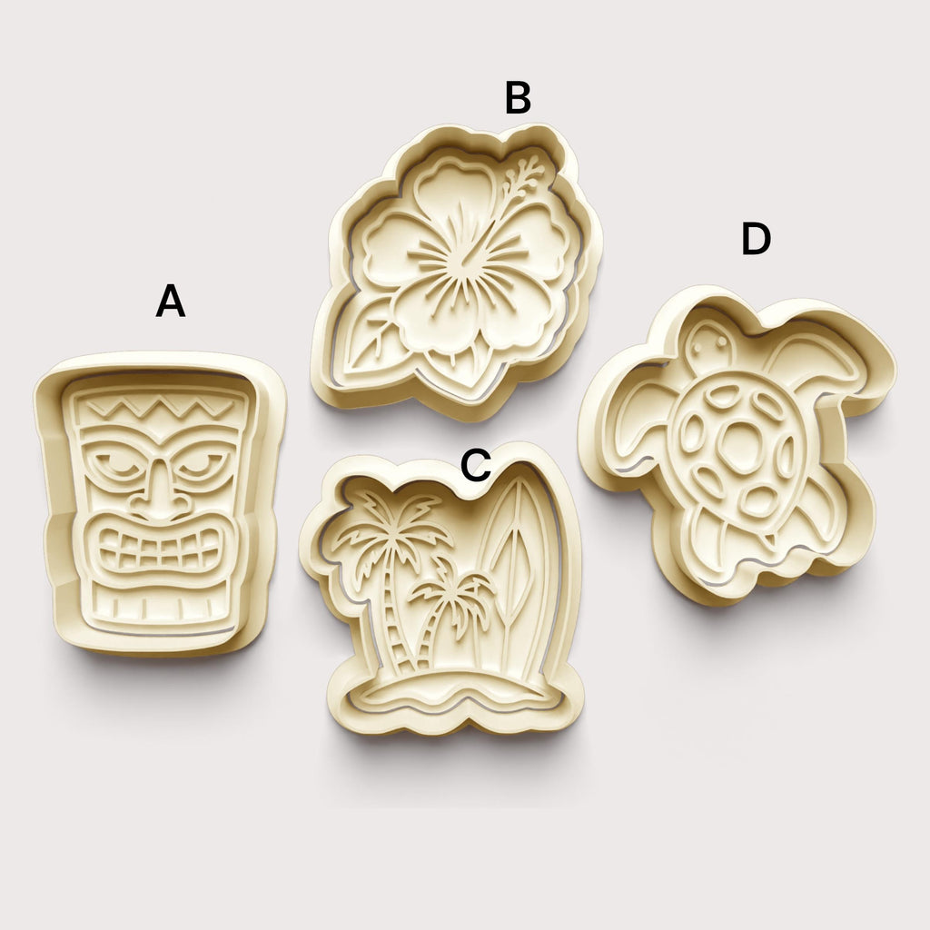 Hawaii Cookie Cutter: 3D Printed Fondant & Clay Cutter