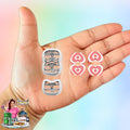 Layered Heart Earring Combo Clay Cutters set