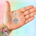 Sunburst Heart Earring Combo Clay Cutter