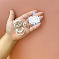 Lotus Earring Clay Cutter Set: Spring Moon Floral Designs