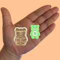 Lucky Bear Clay Cutter: Shamrock St. Patrick's Day
