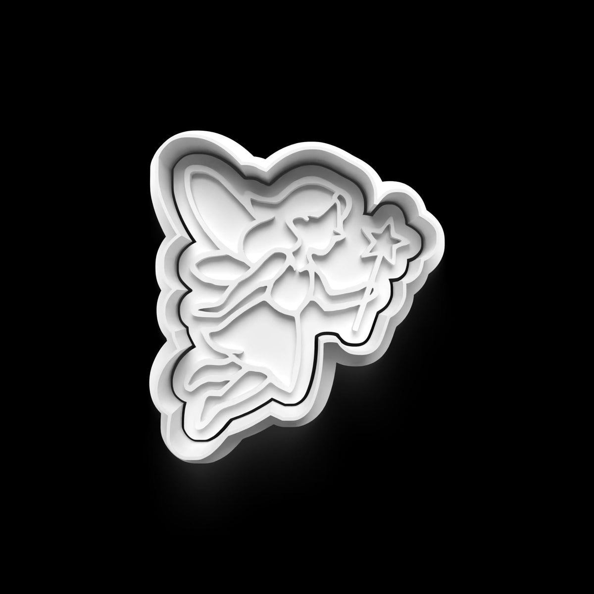 Fairytale Cookie Cutter: 3D Printed Fondant & Clay Cutter