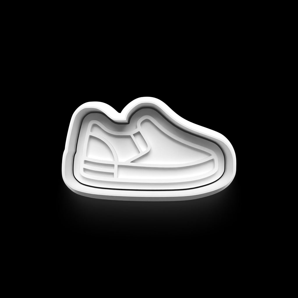 Sneaker Theme: 3D Printed Fondant, Clay Cutter Cookie cutter