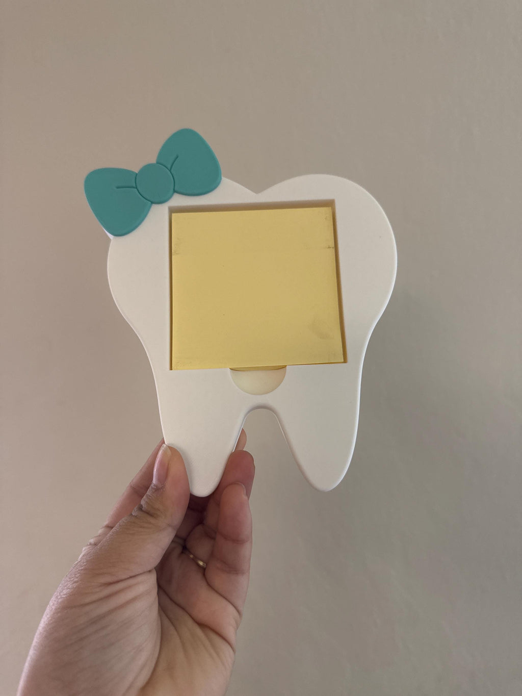 Pencil  Sticky Note Holder 3d printed no resin added