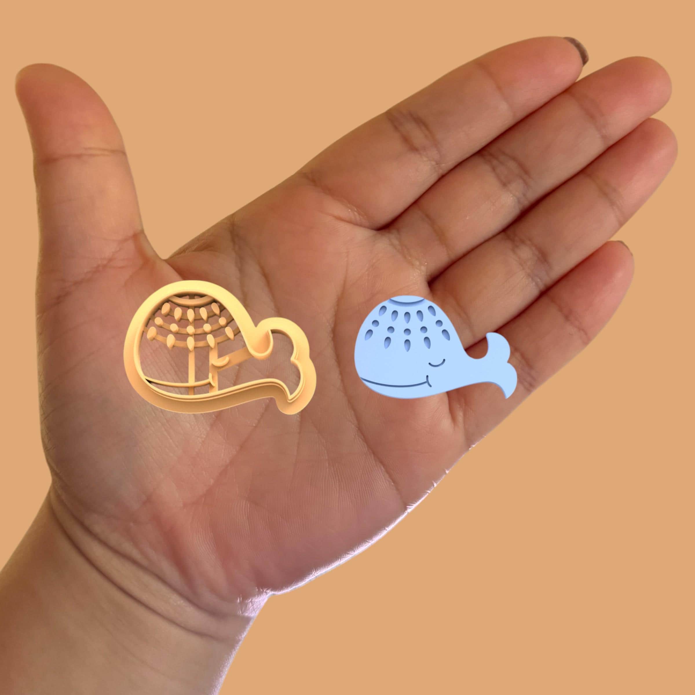 Whale Earring Clay Cutter