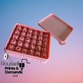Polymer Clay Letter Stamps with Case - Upper Case 8/12mm
