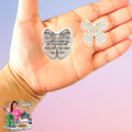 Floral Leaf Bow C Cutter Clay Cutters