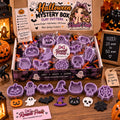 35 pcs Halloween Mystery Box Clay Cutters