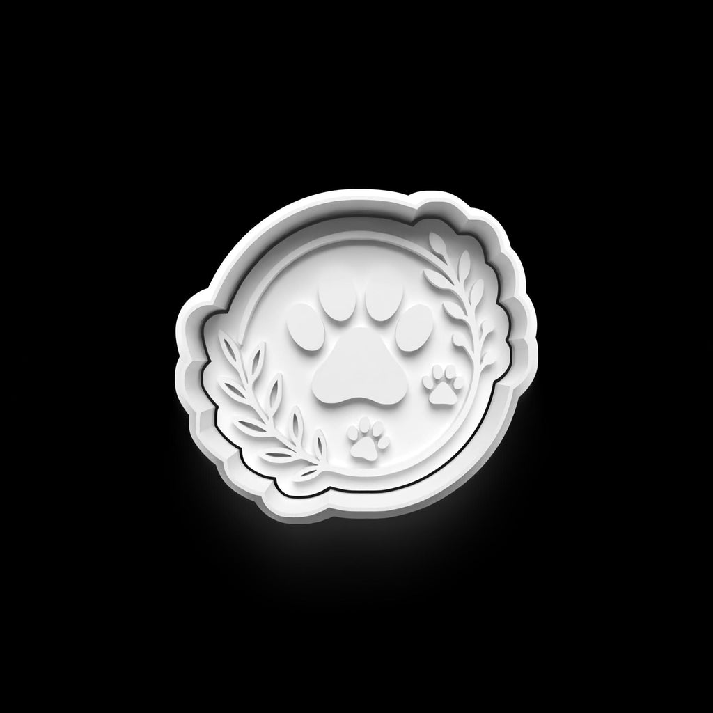 Nature paw Theme: 3D Printed Fondant, Clay Cutter, Cookie cutter
