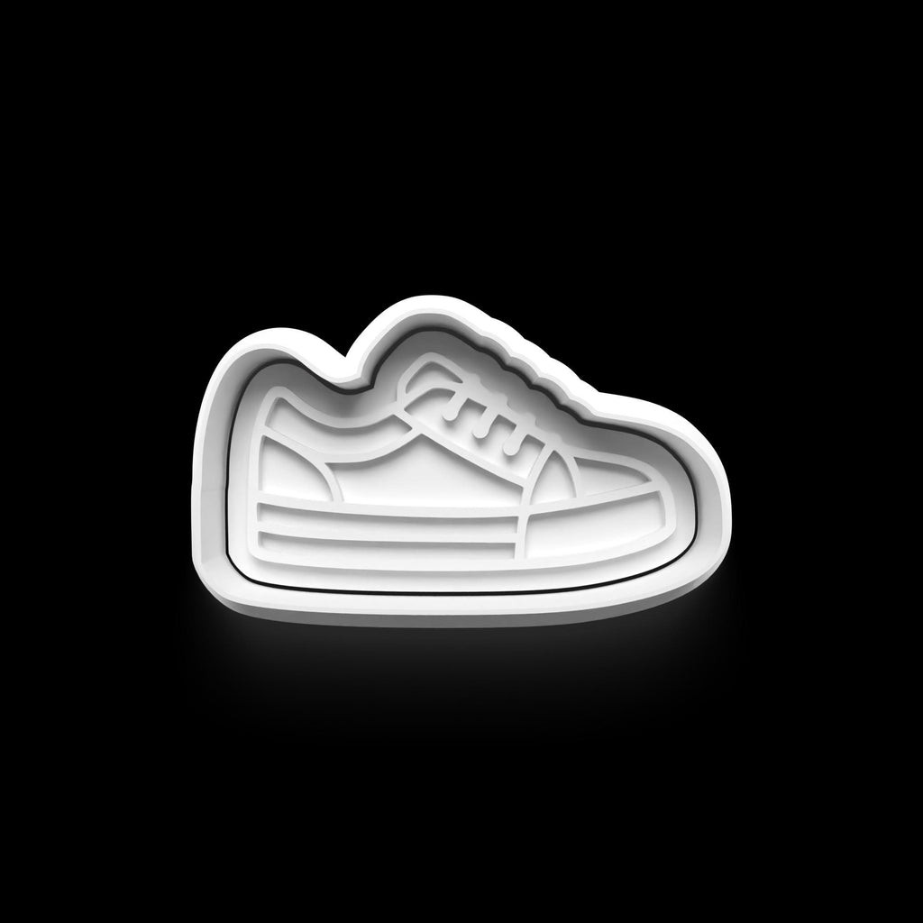 Sneaker Theme: 3D Printed Fondant, Clay Cutter Cookie cutter