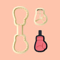 Boxing gloves Keychain clay cutter