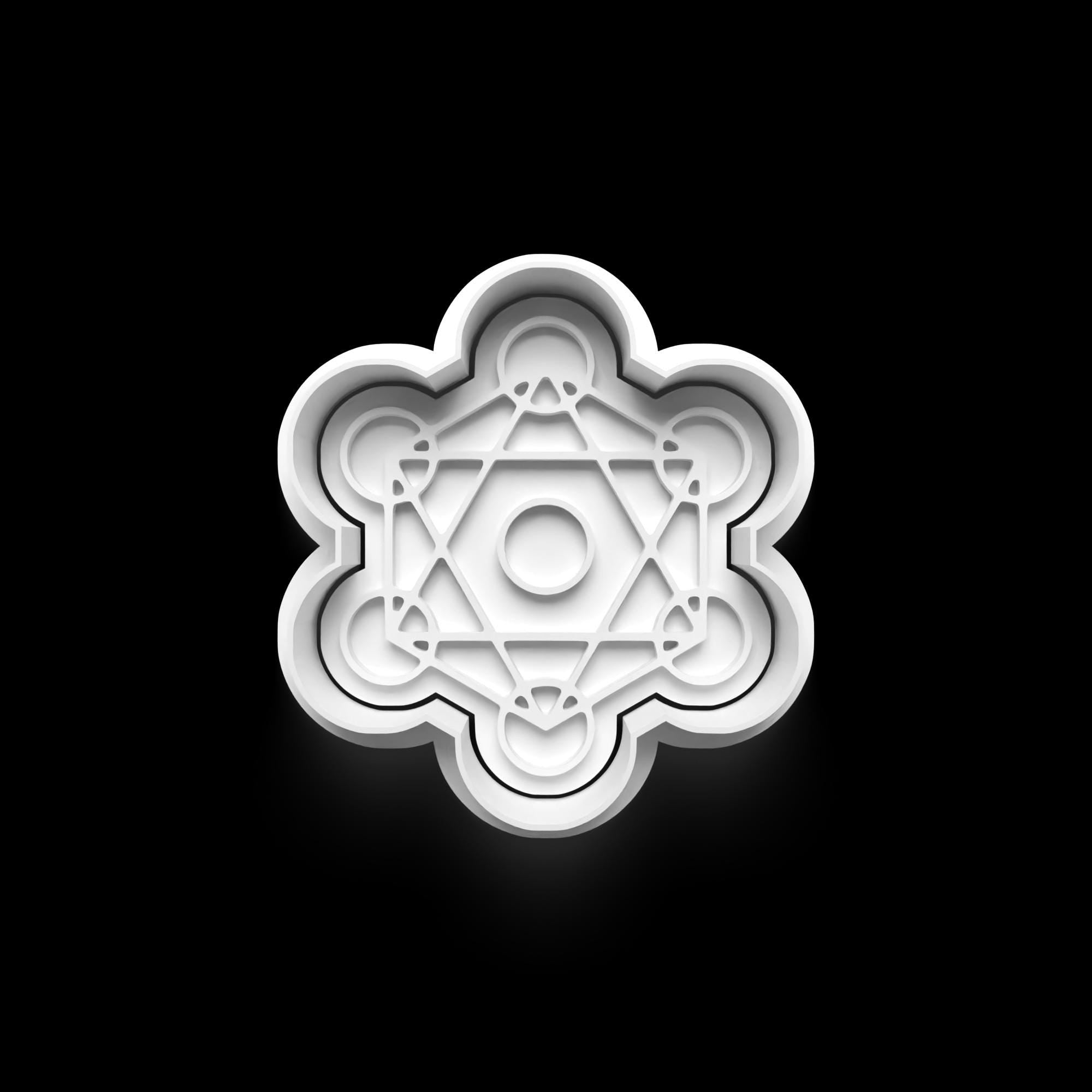 Esoteric Geometry Cookie Cutter: 3D Printed Fondant & Clay Cutter