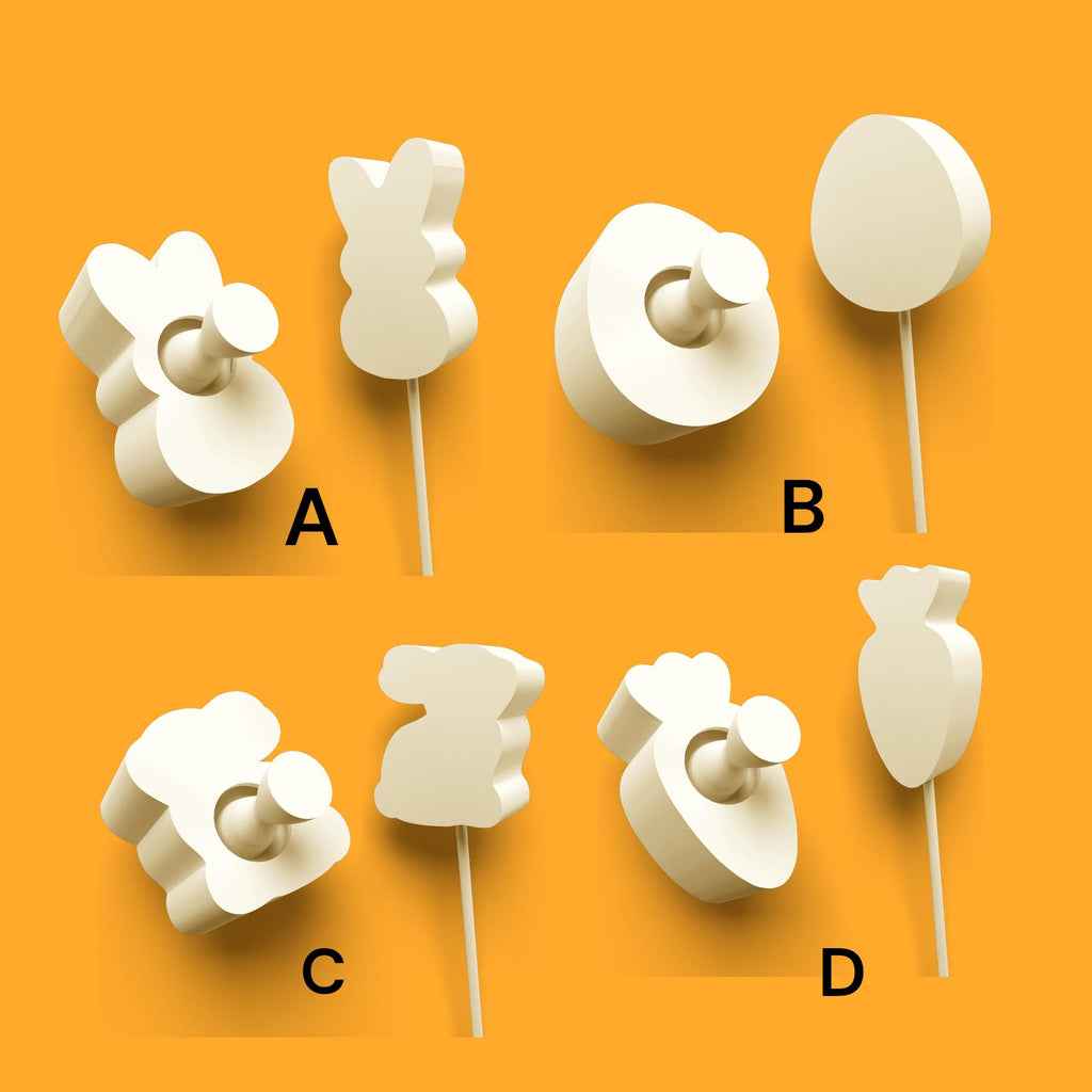 Easter Cake pop mold 3d printed