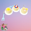 Pancake clicker , Bear pancake, Berry , waffle