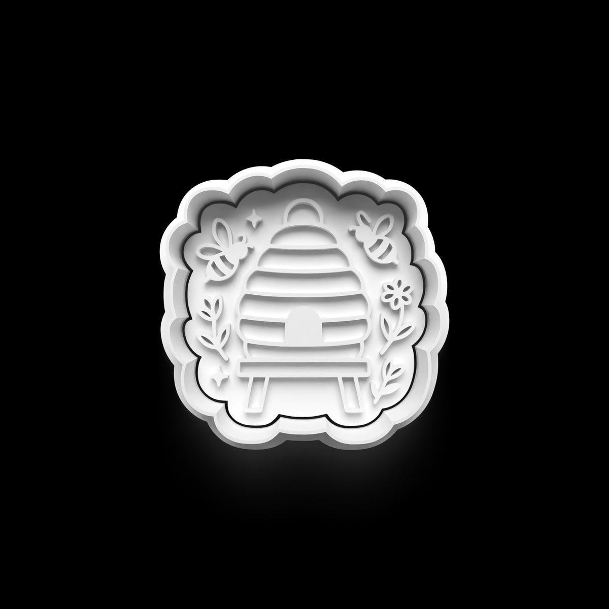 Honeycomb Cookie Cutter Set: 3D Printed Fondant & Clay Cutters