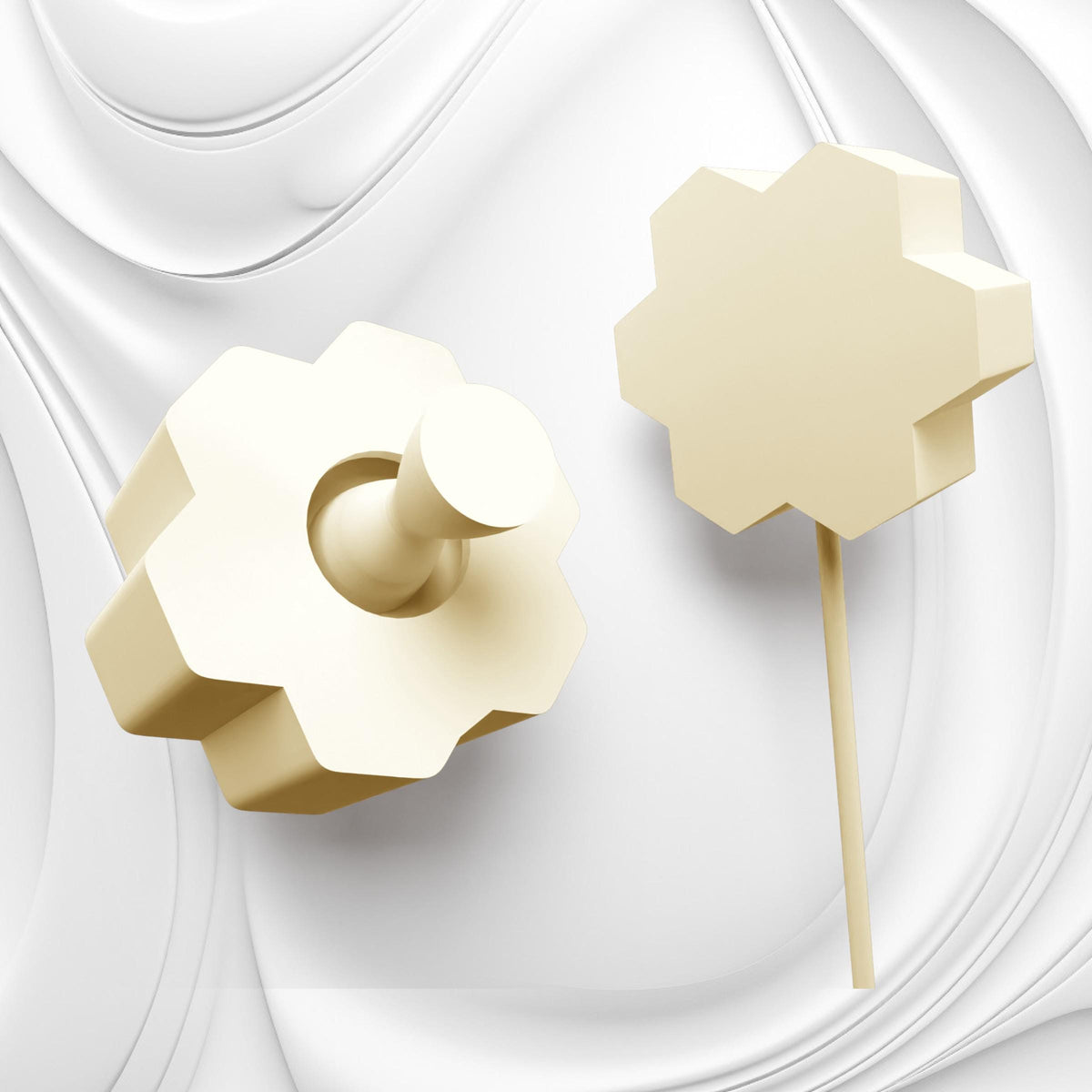 Honeycomb theme Cake pop mold 3d printed