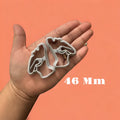 Breast Self-Exam Polymer Clay Cutter: Women's Health (46mm)
