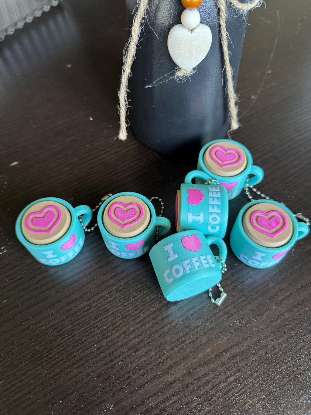 I love coffee   Clicker | Clickers keychain|