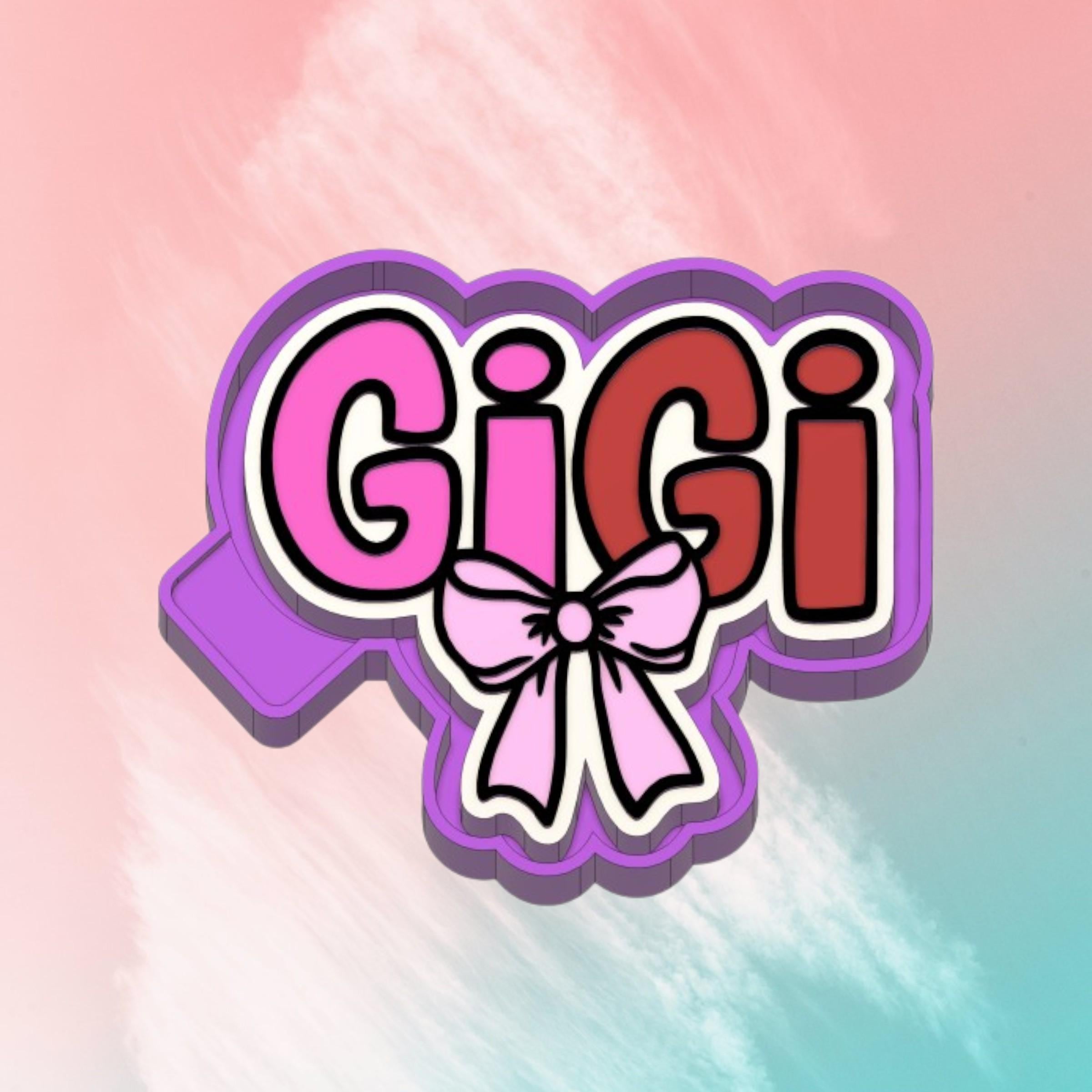 GIGI with bow Freshie Silicon Mold / Molder