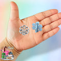 Snowflake 3D (2mm) Christmas Clay Cutter 3d printed