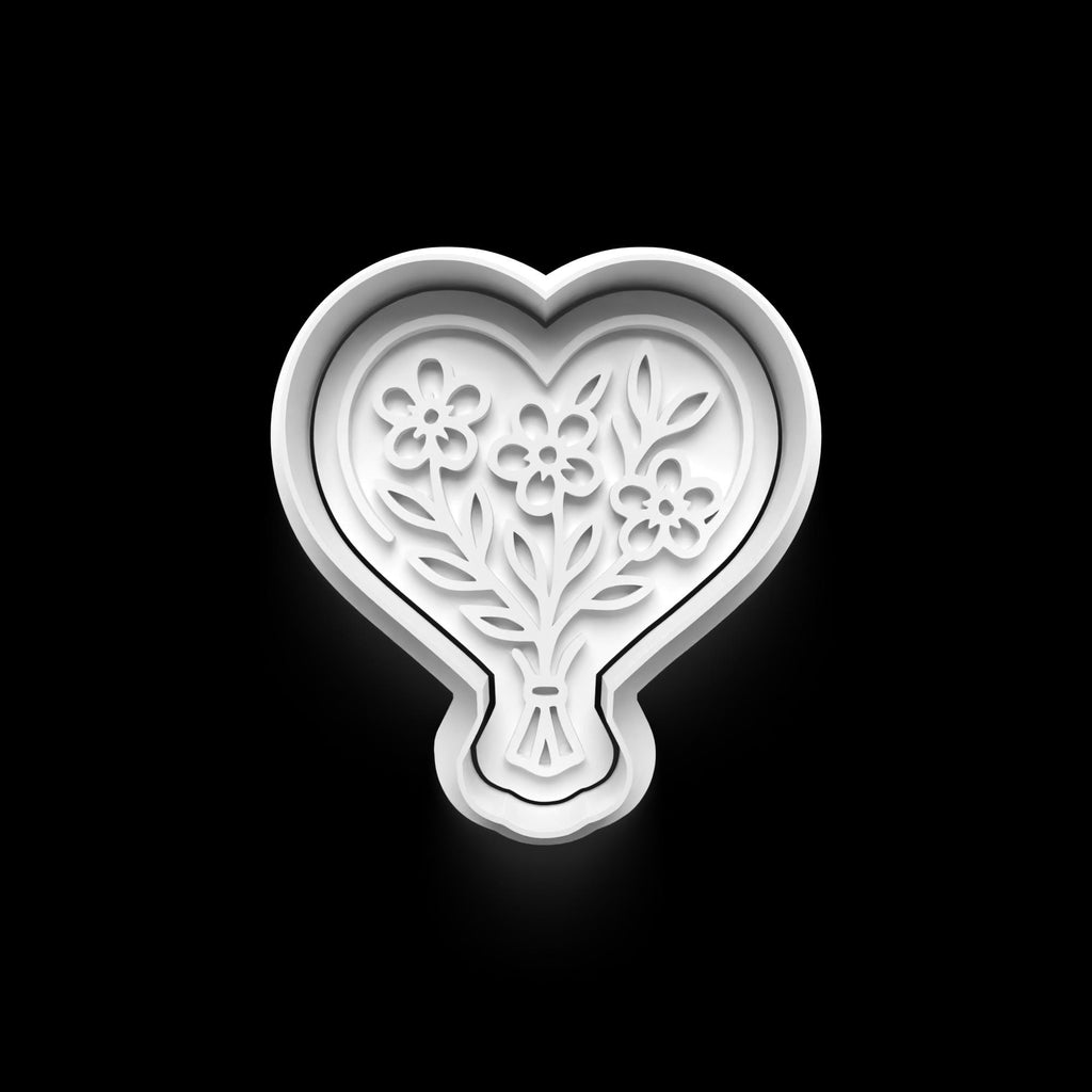 Bridal Cookie Cutter: 3D Printed Fondant & Clay Cutter