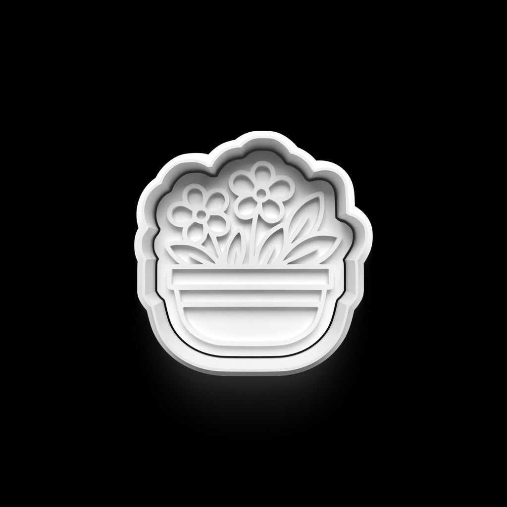 garden Theme: 3D Printed Fondant , Clay Cutter Cookie cutter