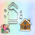 Ginger bread Cookie/Ornament Clay  Cutter: 3D Printed Fondant Clay Cutter