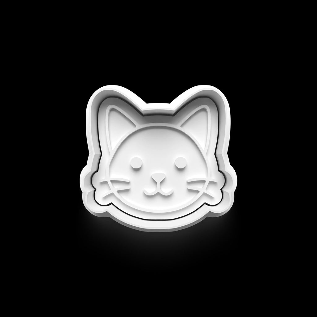 Cat Theme: 3D Printed Fondant , Clay Cutter, Cookie cutter
