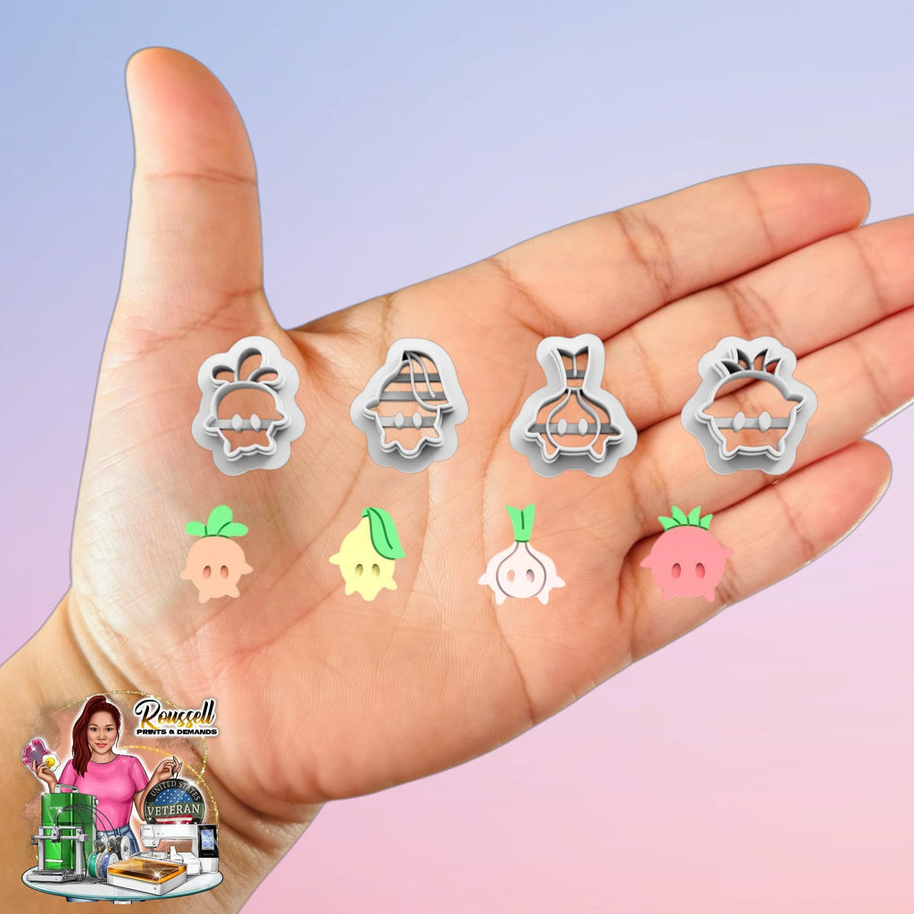 Fairytale Vegetables Pack B Polymer PLA Cutters